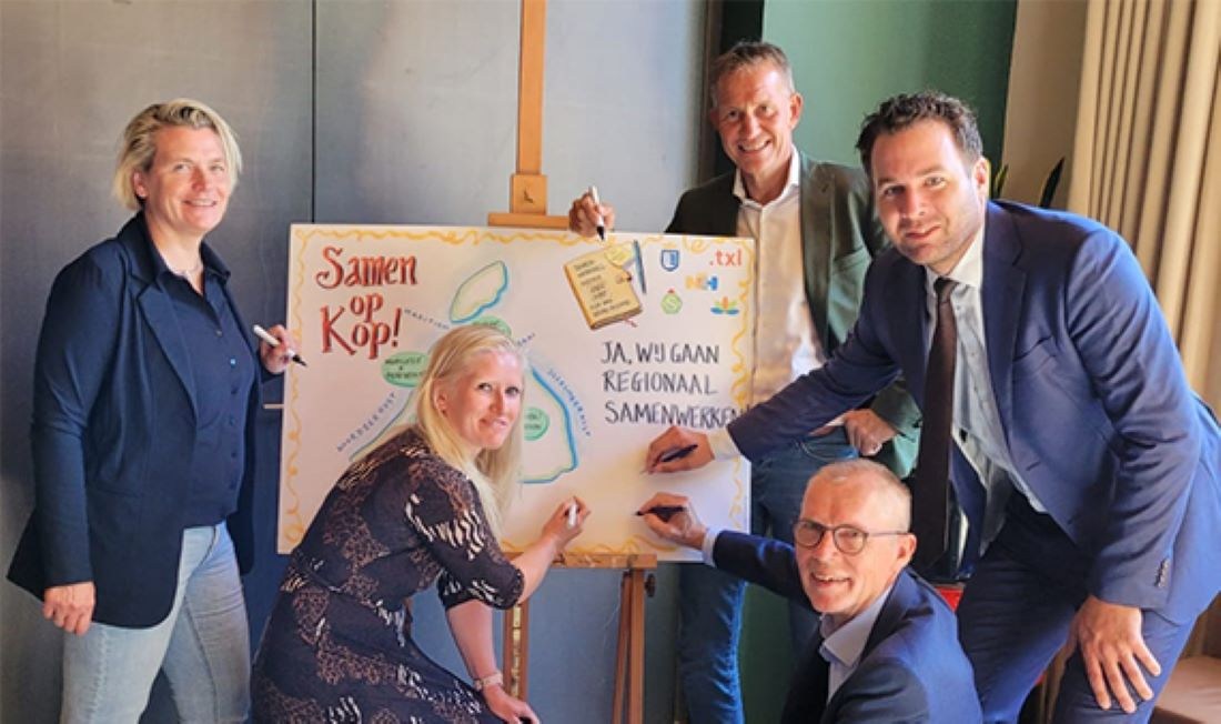 Regionaal samenwerken aan toekomst Kop van Noord-Holland onder de naam ‘Samen op Kop’