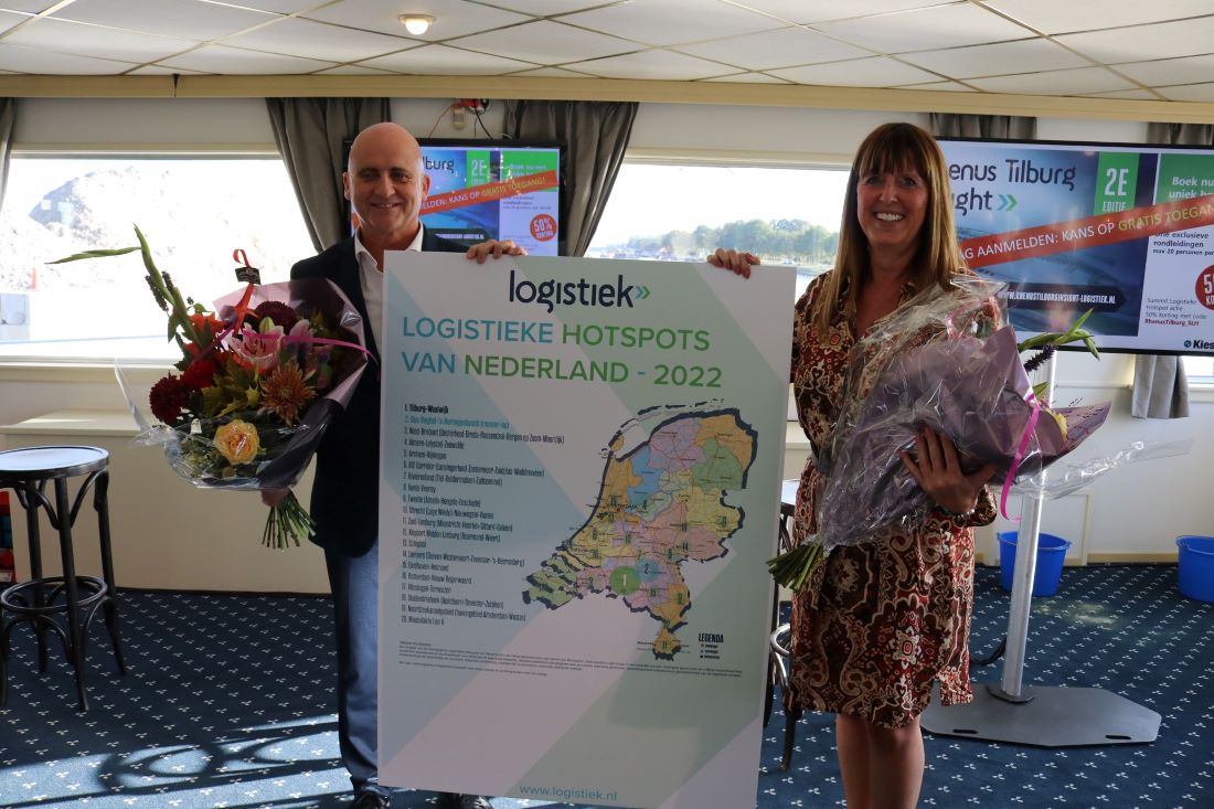 Tilburg-Waalwijk 4e keer op rij Logistieke Hotspot Nederland
