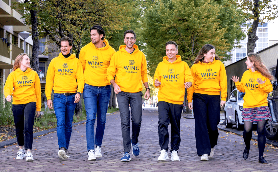 Winc Academy bouwt team van wereldklasse om miljoenen in Europa te helpen