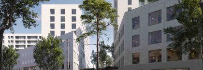 Primeur voor gebouwen 5TRACKS Breda: gevels van bouwafval