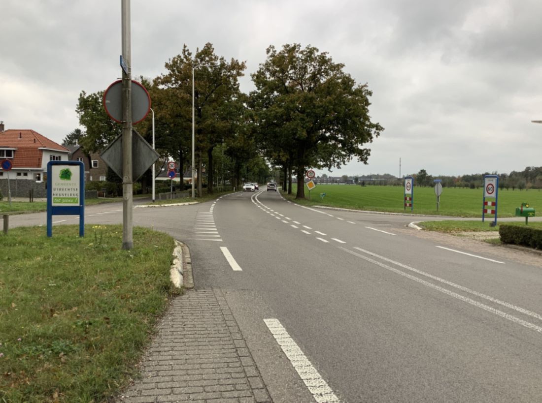 Verkeersveilige oplossing voor kruispunt Gooyerdijk in Langbroek