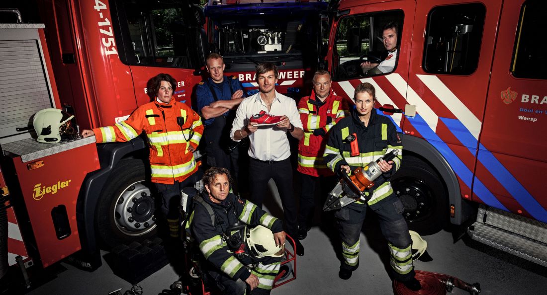 Samenwerking Floris van Bommel met Brandweer Nederland