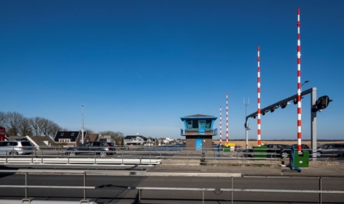 Leimuiderbrug gesloten voor scheepvaart tijdens de spits