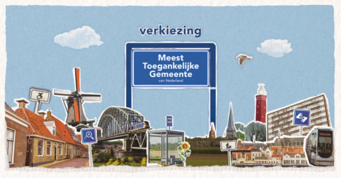 Tien gemeenten in verkiezing Meest Toegankelijke Gemeente